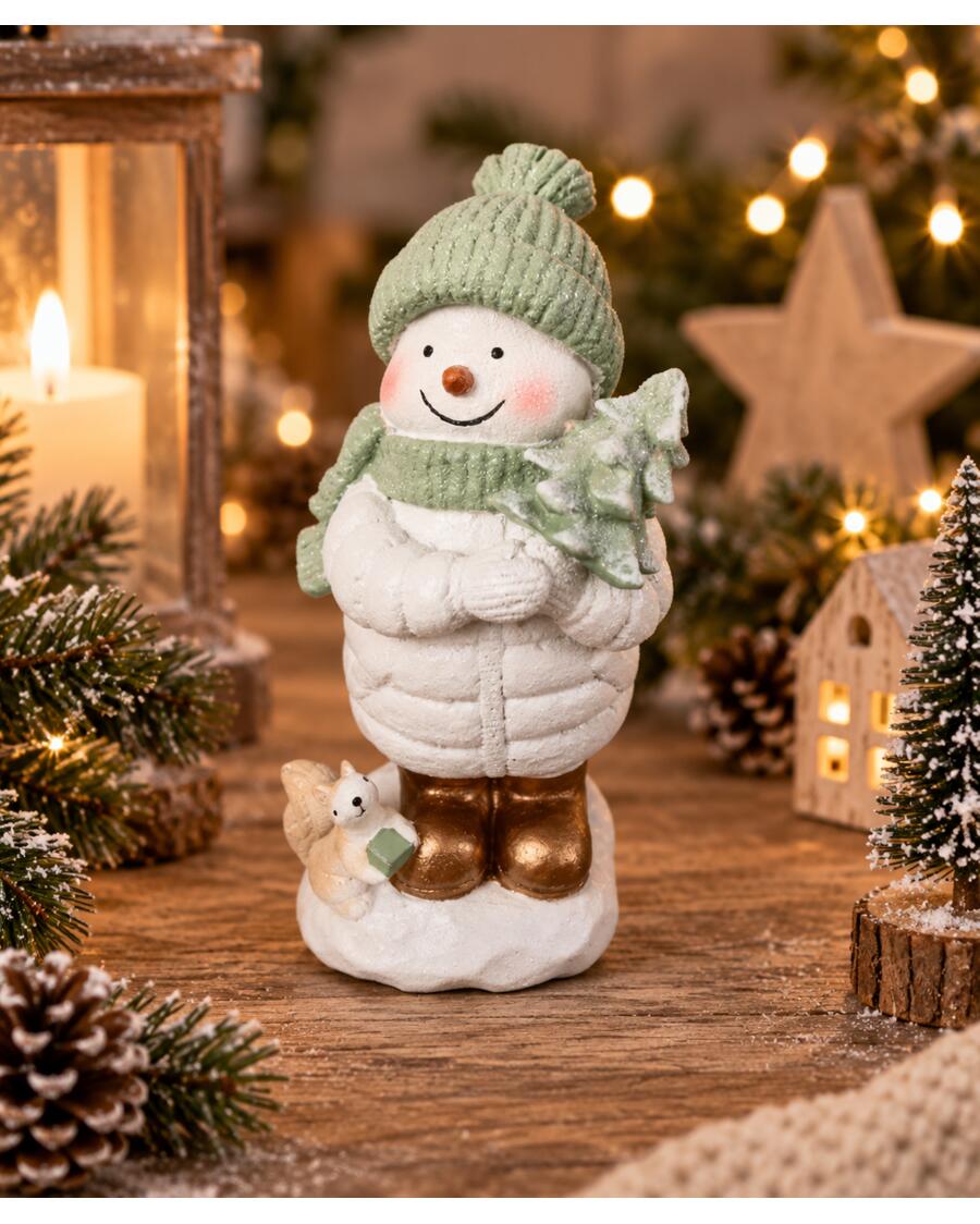 weihnachtsdeko sets Lichthäuser Set „Winter im Schnee” Größe:Standard