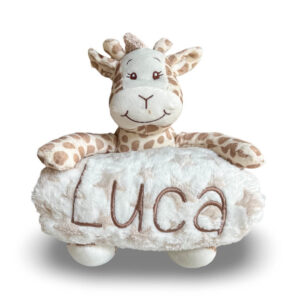 Peluche para bebé personalizado con el nombre