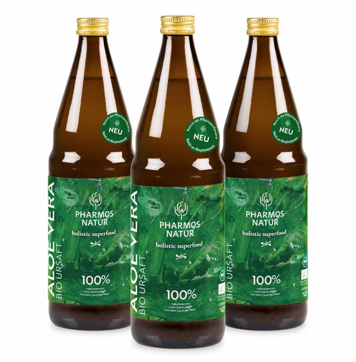 Aloe Vera Bio Ursaft (Kurpackung) (3 x 750 ml ) | GesundheitsManufaktur