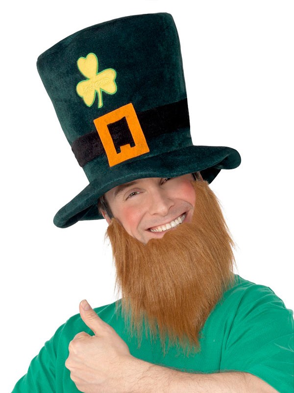 Pack De 4 Accesorios Para San Patricio – Sombrero, Barba, Corbata Y Pajarita | Ideal Para Fiestas Irlandesas Y Carnaval