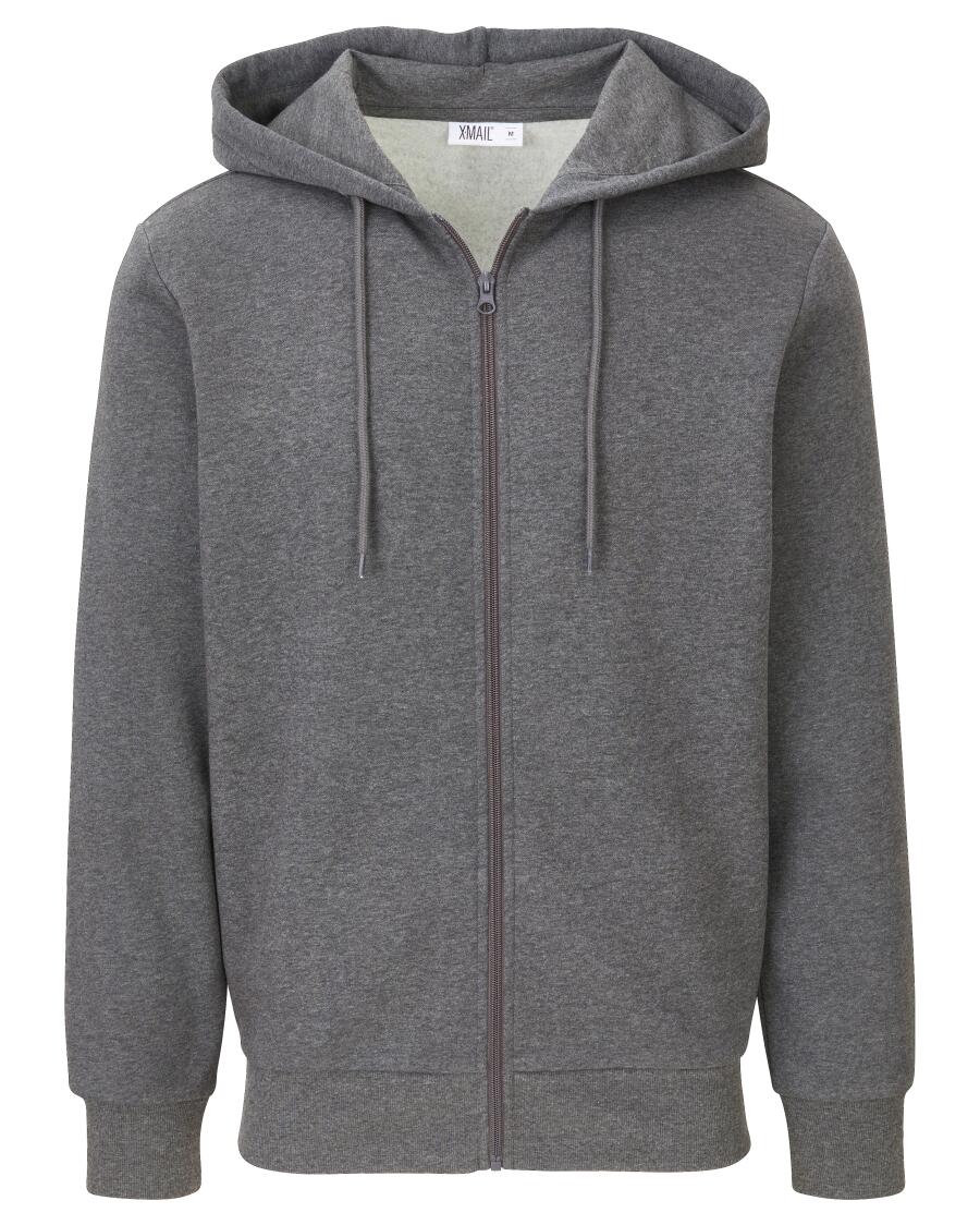 Hoodie Kik Kik Kapuzenjacke Sweatjacke In Melange, X-Mail