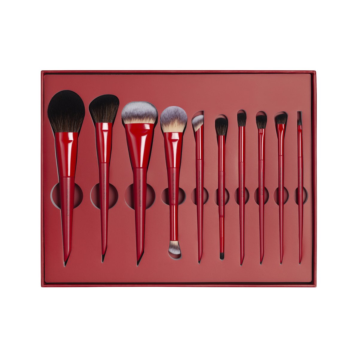 Cleanbear Set 6 Panni Per Il Viso In Cotone 100% - Ultra Morbidi E Assorbenti 30x30cm - Con Anello Per Appendere - Rossi - 5