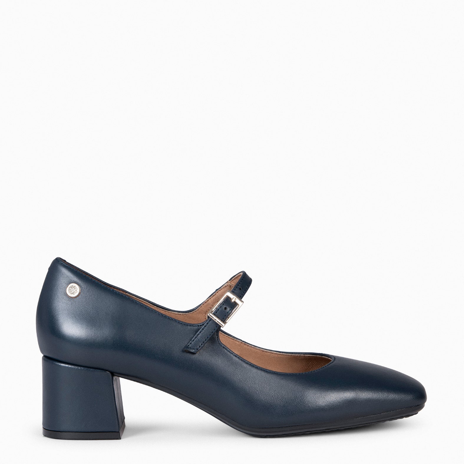 BELLA – NAVY suede leather mary-jane shoes miMaO ®