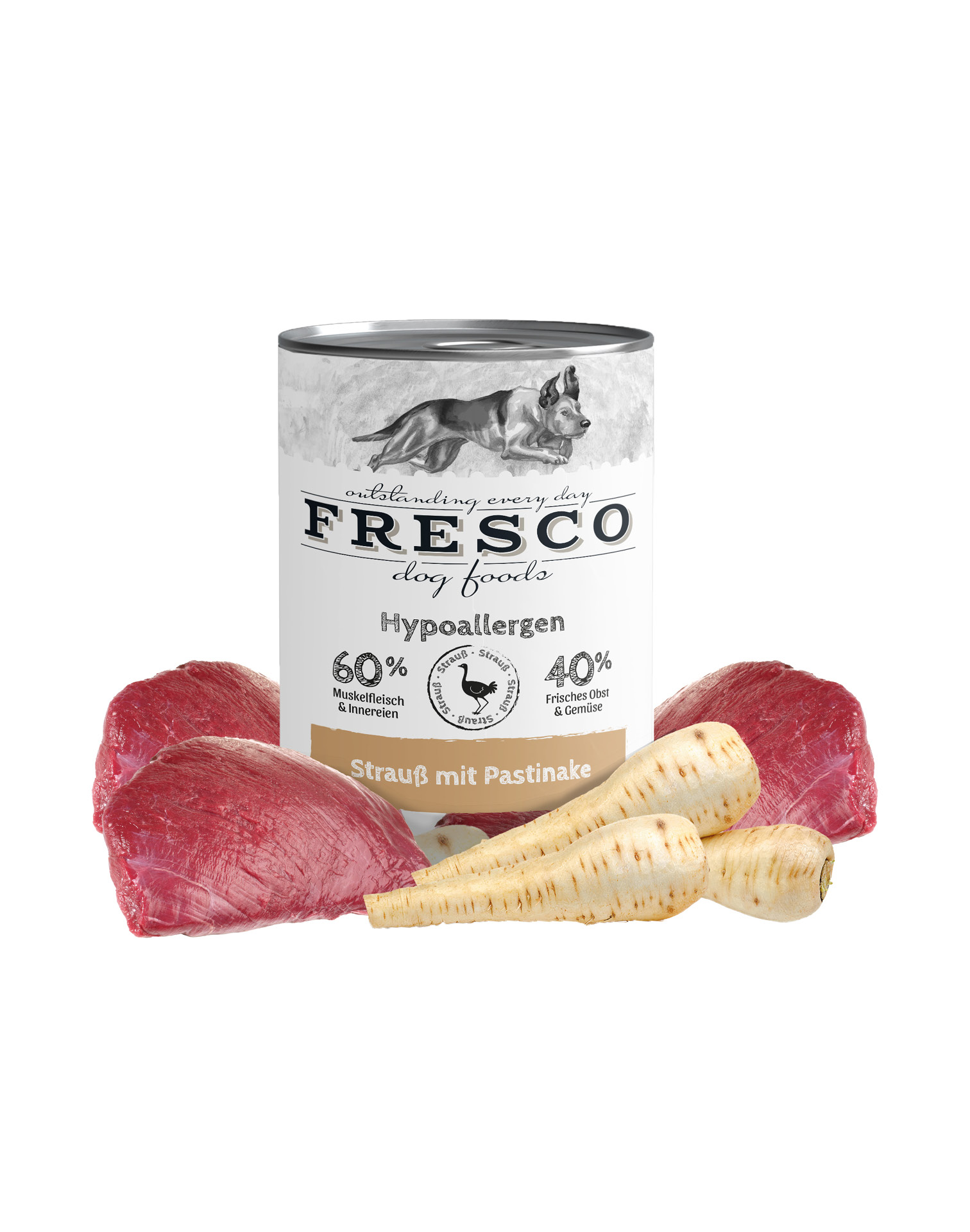 FRESCO Nassbarf Hypoallergen-Men Strau mit Pastinake