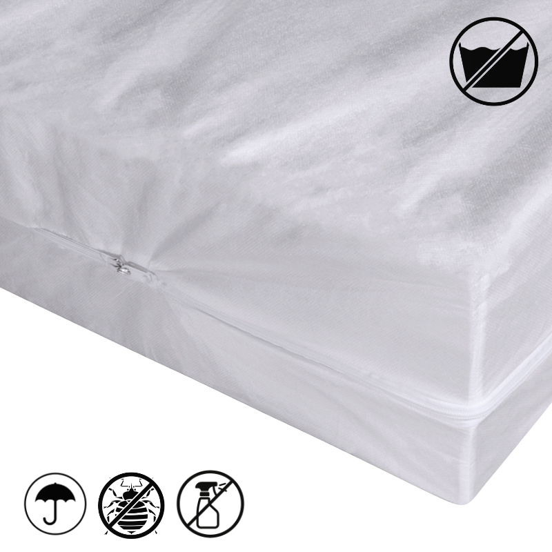 Housse intégrale matelas - Anti-Punaise de lit - Fermeture à glissière