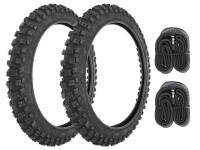16 inch 2.50x16 Duro HF311 cross tires set Tomos A3 / A35