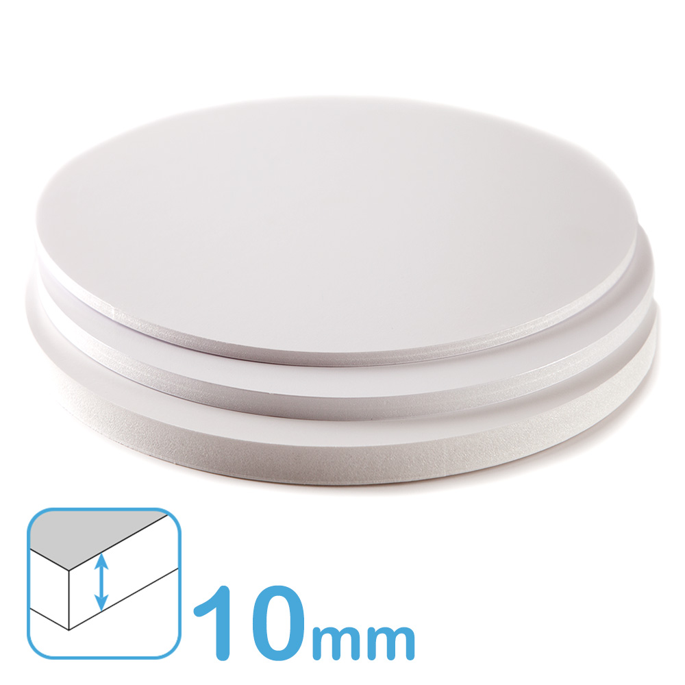 BOARDS+ Kuchenplatten Set – Dünne, Stabile Unterlagen Für Mehrstöckige Kuchen, 30 Stück, Lebensmittelecht & Fettbeständig