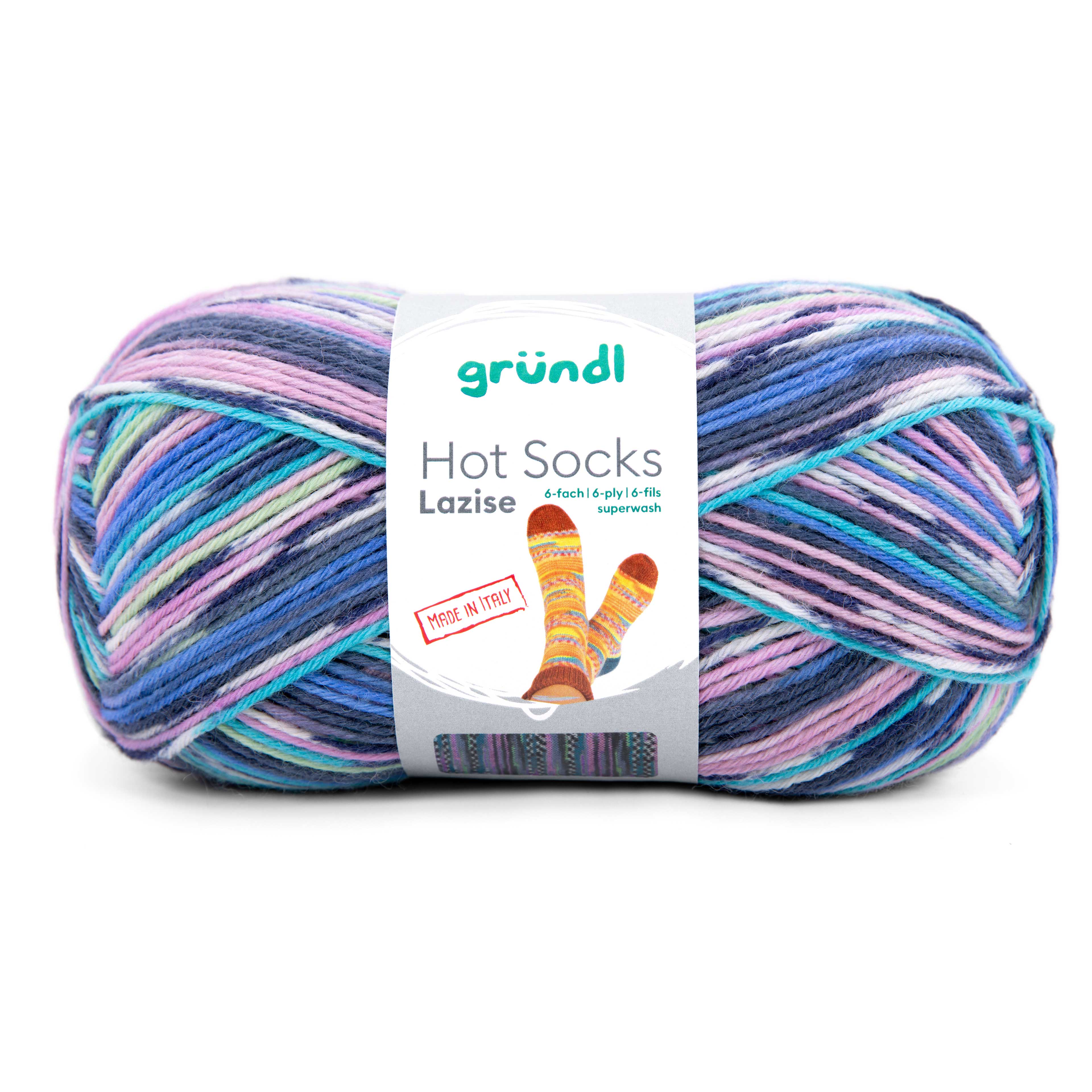 ᐅ Hot Socks Lazise 6-ply by Gründl | Buy online now at a great price
