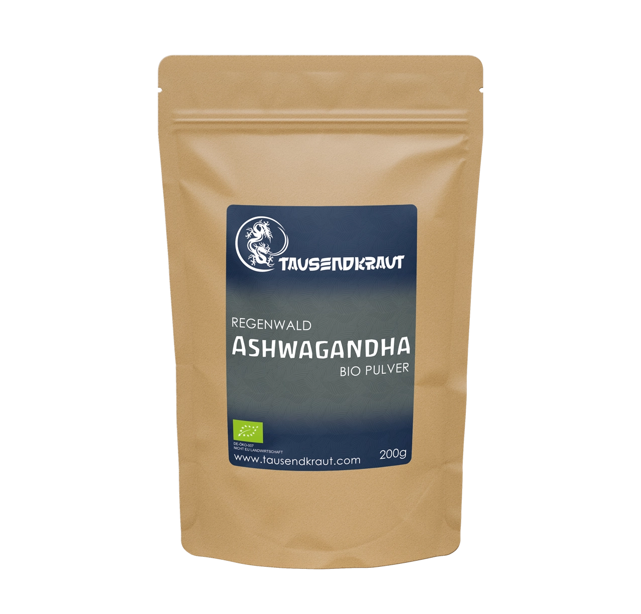 Biotiva Ashwagandha Pulver 500g Aus