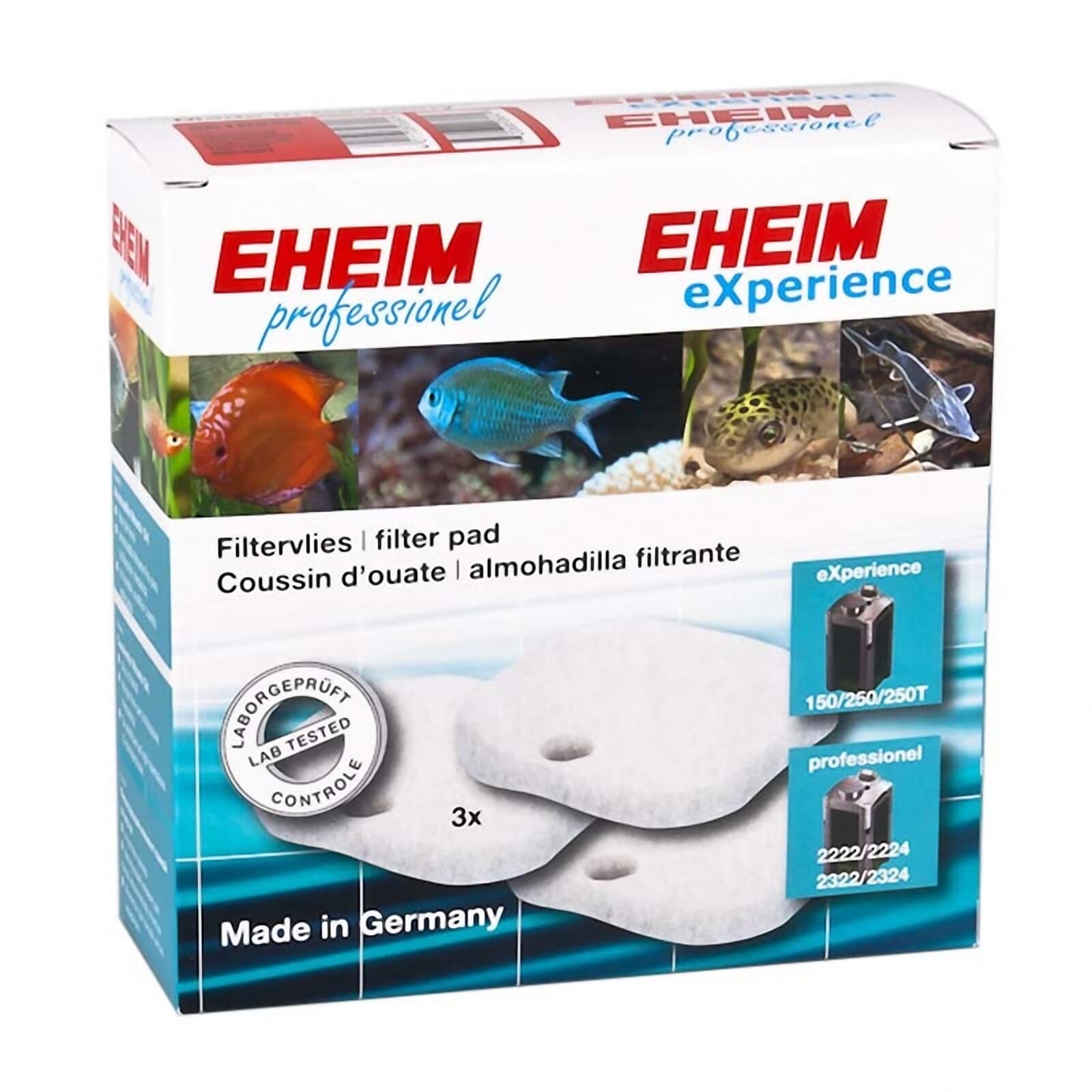Filterschwämme Für Eheim Filter - 1x Blau + 2x Weiß Für Professional & Experience