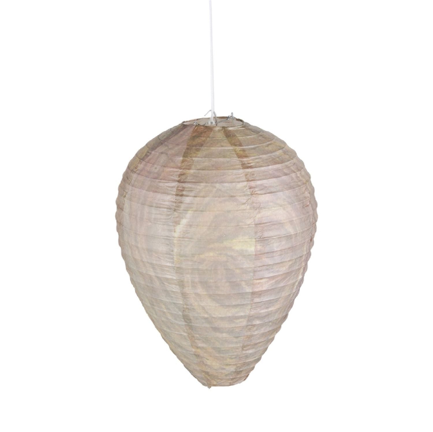 Wespennest-Attrappe 2 Stück – Handgewebt Aus Baumwolle, 36x20 Cm, Zur Wespenabwehr Im Garten